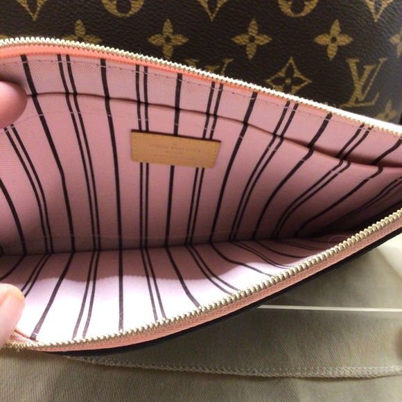 Louis Vuitton Never Full MM, EUC, With Pouch, Limited Edition Pink - Picture 3 of 16